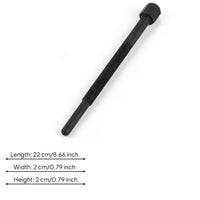 Black Steel Primary Drive Clutch Puller Hex Head Primary Clutch Puller Smooth Tip Vehicle Tool 200 Mm Long for Machine Repair