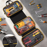Three-Fold Multi-Function Tool Storage Bag Waterproof Easy to Clean Work Handbag