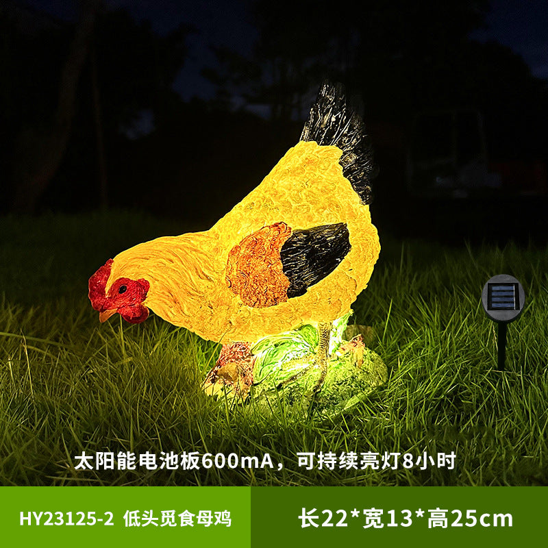 Pecking Hen-l