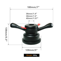 Easy to Use Tire Wheel Leveler Quick Release Nut Long-Lasting Wheel Leveler Quick Nut Ergonomic Design for Mechanics