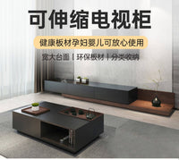 Retractable TV Cabinet Modern Simple 2026 New Floor Cabinet for Small Apartments Chinese Style Living Room