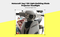 Waterproof motorcycle LED headlight