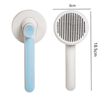 Pet Grooming Brush for Cats and Dogs, Self-Cleaning Deshedding Comb