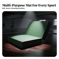 High Jump Landing Mat Multi-Functional Gymnastics Tumbling Mat Good Cushioning Thick Tumbling Pad for Gymnasts, Dancers, Dance Studio, Gymnasium, Dojo