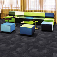 PVC Office Bedroom Living Room Interlocking Carpet Tiles