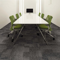 PVC Office Bedroom Living Room Interlocking Carpet Tiles