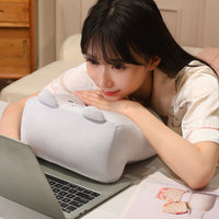 可爱猫咪午睡枕趴睡枕学生午休枕头抱枕办公室趴着睡觉趴趴枕神器