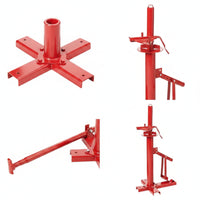 Heavy-Duty Manual Tire Changer Floor-Mounted Tire Changer with Pry Bar Compact Rim Lifter Sturdy for Workshops