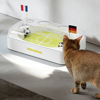Cat Soccer Field Toy Boredom Relief Electronic Cat Brain-Teaser Toy USB Charging