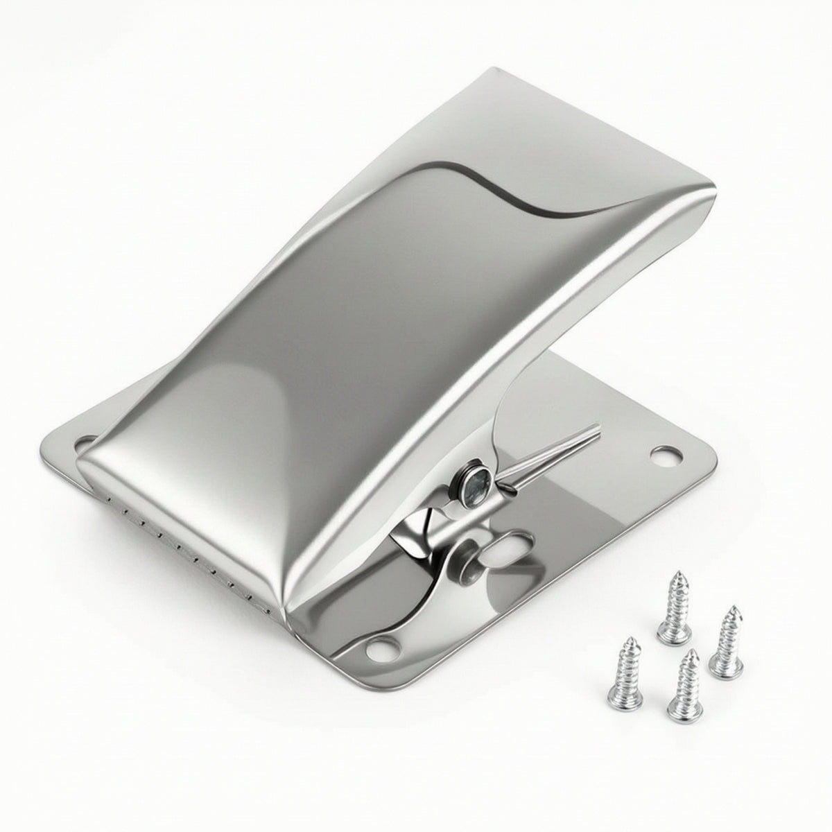 Angling Clamp with Screws Serrated Angling Clamp Heavy Duty for Tackle Boxes