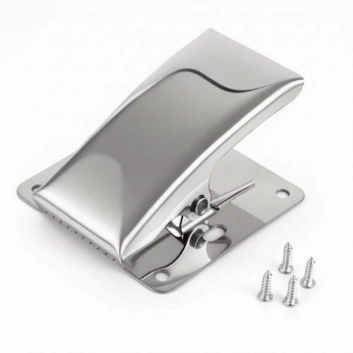 Angling Clamp with Screws Serrated Angling Clamp Heavy Duty for Tackle Boxes