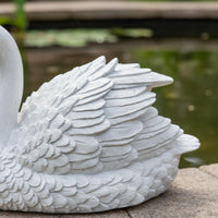 Floating Bird Statue Decorative Attraction Garden Pond Floater Lightweight