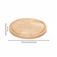 Pizza Serving Stand Space Saving Wooden Pizza Stand Easy to Clean