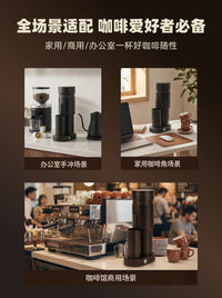 研磨机打粉家用电动磨豆机意式手冲咖啡豆研磨机小型商家用磨粉机