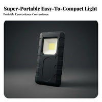 Attachable COB Work Lamp High Brightness Bulb Attachable Worklight Handheld COB Inspection Lamp Multifunctional for Garage