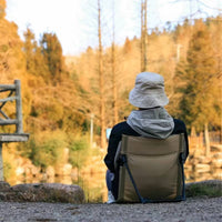 Easy Assembly Folding Floor Chair Lightweight Ground Chair with Back Support Stable Structure Outdoor Gear for Beachgoers, Camping