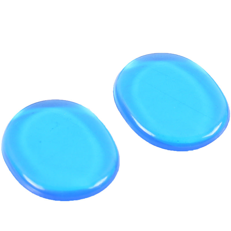 6-Piece Silicone Drum Mute Pads for Snare and Tom Drums, Self-Adhesive Dampening Gels