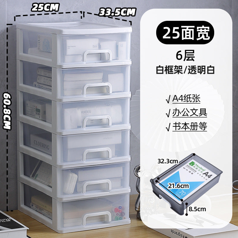 Large / 6-tier White