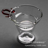 Fine Mesh Glass Tea Strainer Set for Kung Fu Tea Ceremony