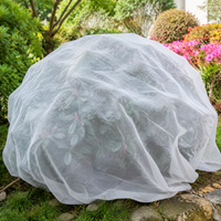 Polyethylene Garden Netting, Fine Mesh Netting for Garden Protection, Vegetable Garden Netting for Raised Beds, Reusable Plant Netting