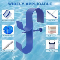 亚马逊新款swimmingpoolpipeholder泳池撇渣器架塑料挂钩泳池配件