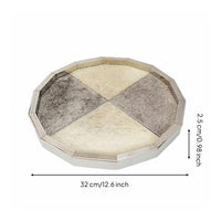 Horsehair Tray Easy to Clean Stainless Steel Tray Rust Resistant for Sample Room