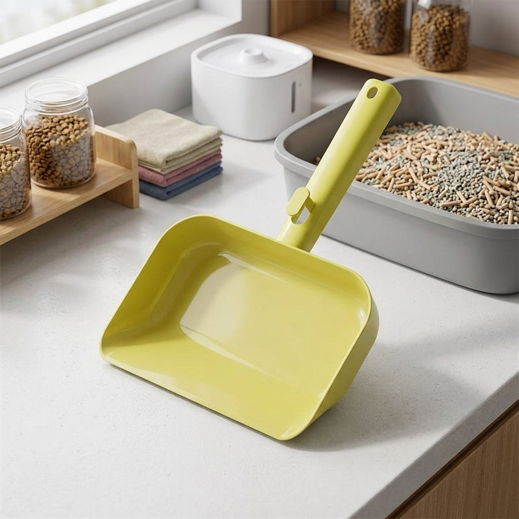 Pet Waste Scooper and Cat Scooper with Deep PP Material, Straight Grip for Efficient Cat Waste Management