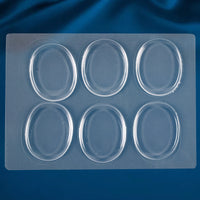 6-Piece Silicone Drum Mute Pads for Snare and Tom Drums, Self-Adhesive Dampening Gels