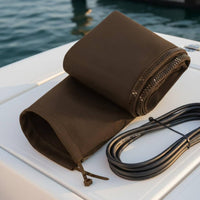 Easy to Use Zip Cable Wrap Reusable Zippered Cable Sleeve for Marine