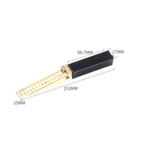 pass/fail/no-pass/fail Opening Gauge Tapered Blade Inspection Tool Wrist Strap