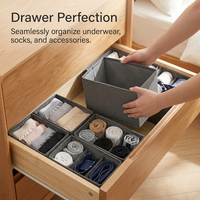 Foldable Storage Boxes Lids, Foldable Storage Boxes for Wardrobe, Storage Boxes for Closet Organization