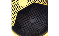 Rolling Car Wash Bucket with Handle Sturdy Bucket with Casters for Garage, Driveway