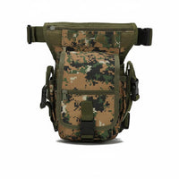 Waist Hip Pack with Leg Strap Outdoor Thigh Pack Adjustable Thigh-Mounted Bag Bag for Journeyers, Campers, Hiking, Trekking, Camping