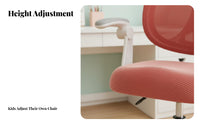 Adjustable child's Task Chair Ergonomic Support Adjustable Posture Chair