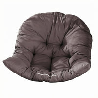 Quilted Hanging Chair Cushion Removable Enveloping Seat Cushion Outdoor Padded Chair Insert