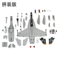 1:72 F/A-18 Super Hornet Alloy Aircraft Model, Die-Cast Fighter Jet, Static Display