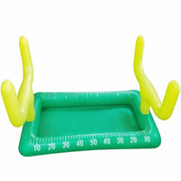 Inflatable Football Cooler Measurement Markings Inflatable Ice Serving Bar Green