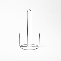 Dining Table Paper Towel Holder Kitchen Dispenser Stand for Countertop, Stable Iron Roll for Students and Home Use