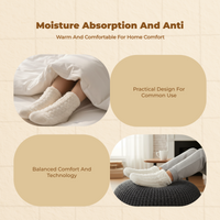 Thermal tube socks keep feet warm.