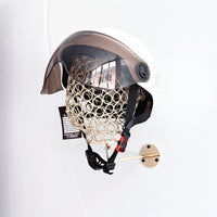 Metal Wall-Mounted Head Mold Hat Display Rack
