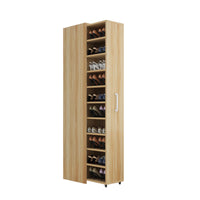 Pull-Out Shoe Cabinet Large Capacity Entryway Hidden Storage Organizer Modern Minimalist Shoe Rack