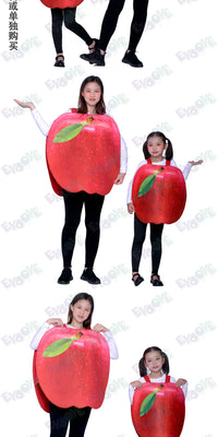 Halloween fruit party costume cosplay funny apple costume