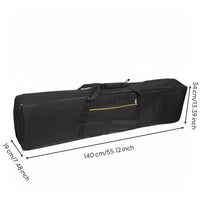 88-Key Electric Piano Bag Portable Waterproof Piano Carrying Bag Adjustable Straps Padded Keyboard Holder for Travel, Transport
