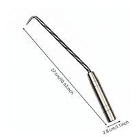 Steel Bar Tie Hook Steel Reinforcement Bar Wire Tying Tool Lightweight for Construction Workers