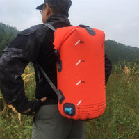 防水储物游泳漂浮袋背包TPU防水包双肩防水袋漂流桶包洗澡沐浴袋