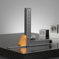 Router Height Gauge Easy reading Table Saw Gauge Locking Screw Measuring Tool for Woodworkers, Carpenters, Workshop