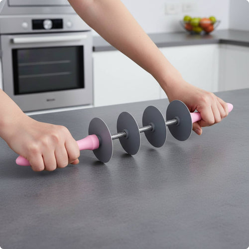 Croissant Baking Tool Handheld Croissant Roller Hanging Hole for Baking