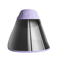 Women's Summer Polarized Sun Hat with Face Shield, Wide Brim UV Protection for Outdoor Cycling