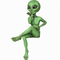 Resin Alien Statue Decorative House Decoration Collectible