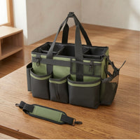 Cleaning Tote with Shoulder Strap Portable  Organizer Simple to Clean to Cleaning Supply Carryall for Housekeepers, Housekeeping